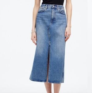Madewell Midi Skirt ‘Rilee’ Denim Sz 31